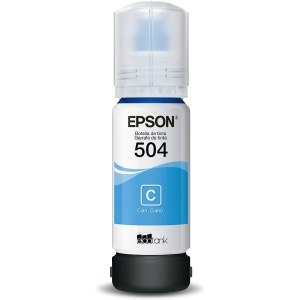 EYS-Botella de Tinta Cian Epson T504