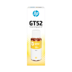 Botella de Tinta HP GT52 Amarilla Original