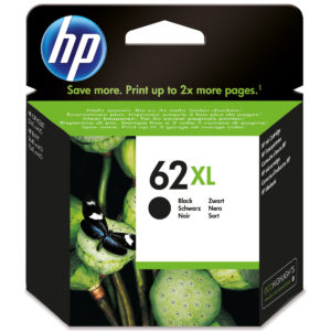Cartucho de Tinta HP 62XL Negra Original