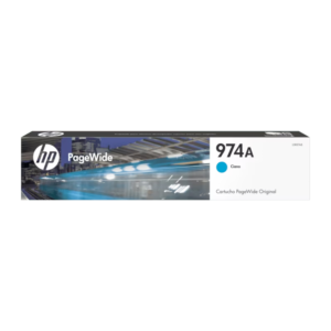 Cartucho de Tinta HP 974A Cian Pagewide Original
