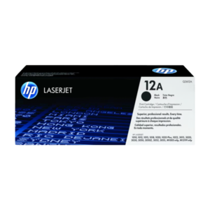 Cartucho de Tóner HP 12A Negro LaserJet Original